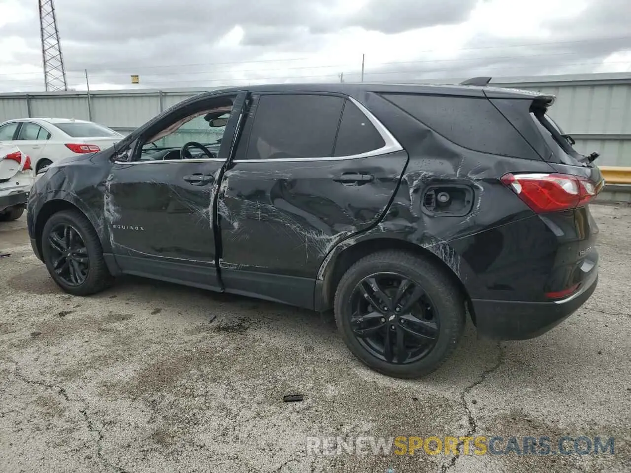 2 fotografías del automóvil dañado 2GNAXUEV1L6228572 CHEVROLET EQUINOX 2020