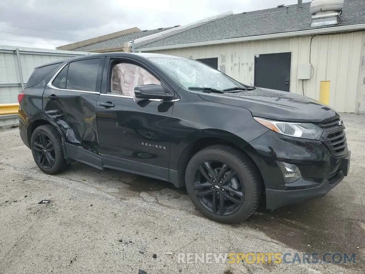 4 fotografías del automóvil dañado 2GNAXUEV1L6228572 CHEVROLET EQUINOX 2020