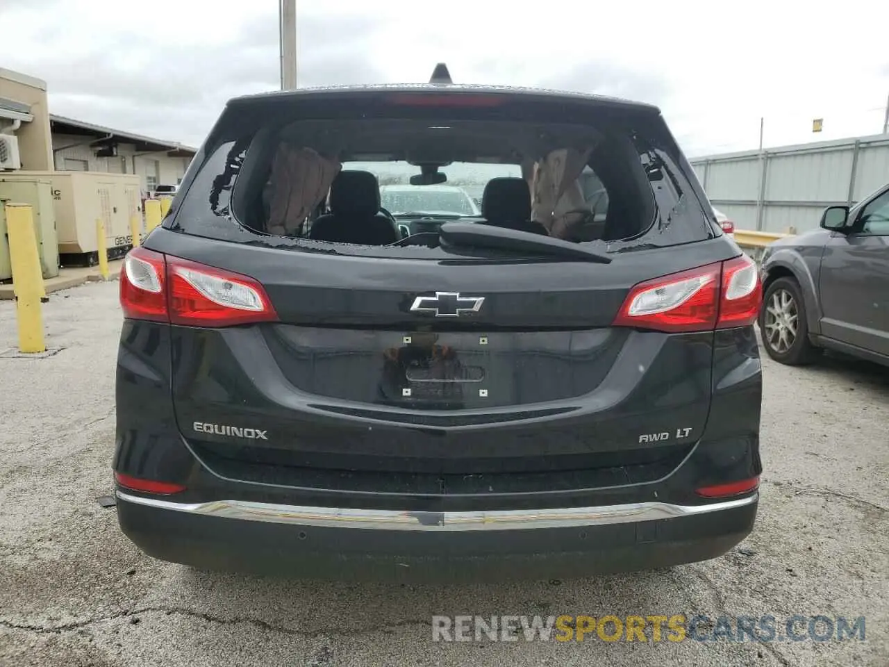 6 fotografías del automóvil dañado 2GNAXUEV1L6228572 CHEVROLET EQUINOX 2020