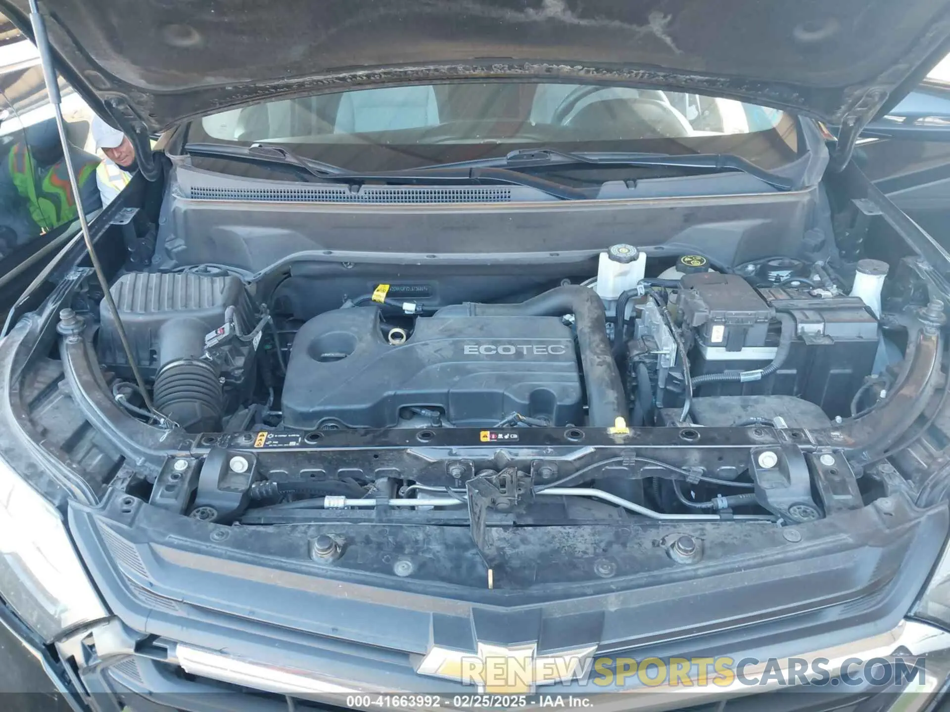 10 fotografías del automóvil dañado 2GNAXUEV2L6136869 CHEVROLET EQUINOX 2020