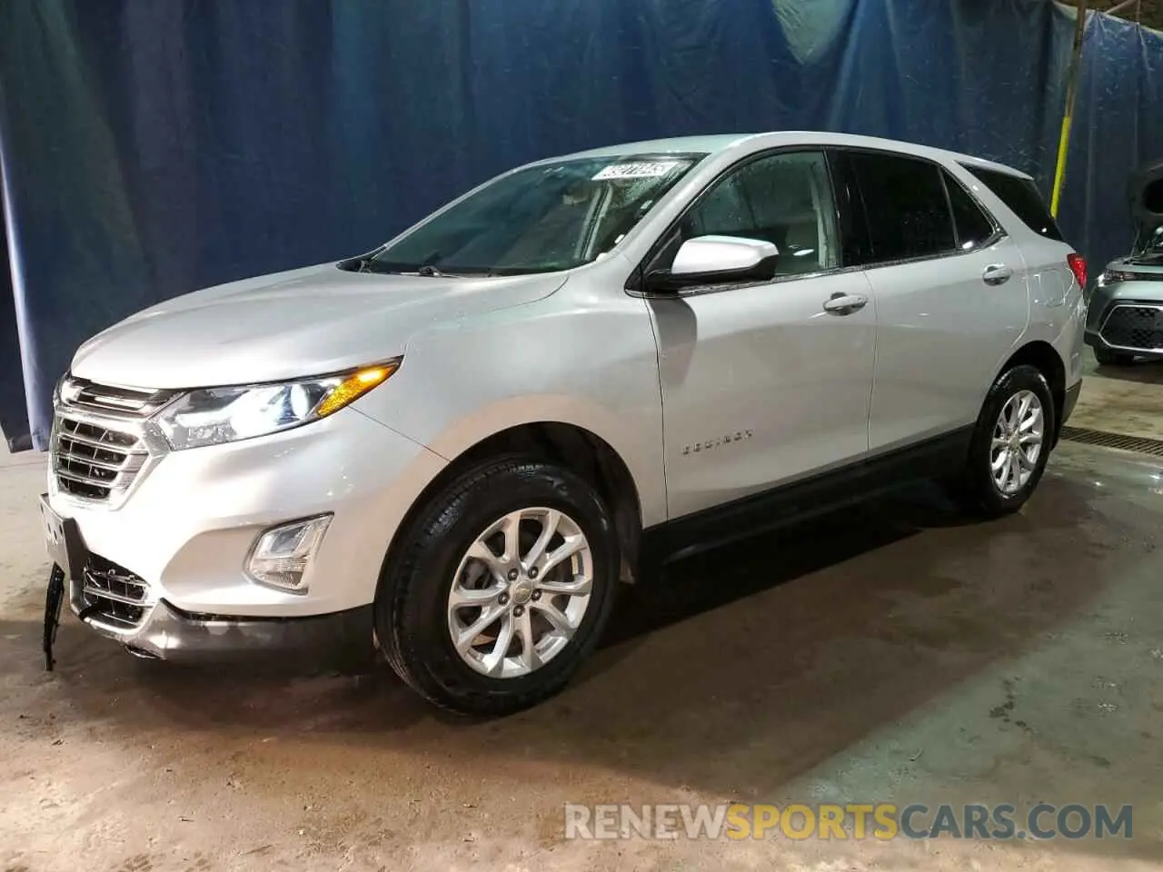 1 fotografías del automóvil dañado 2GNAXUEV2L6184727 CHEVROLET EQUINOX 2020