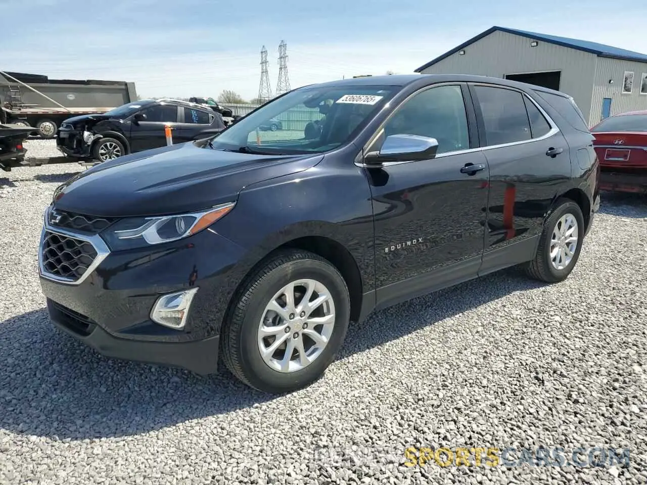 1 fotografías del automóvil dañado 2GNAXUEV2L6196781 CHEVROLET EQUINOX 2020