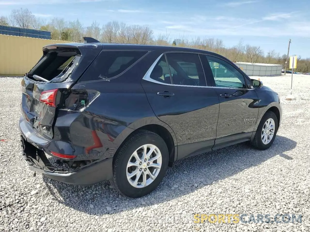 3 fotografías del automóvil dañado 2GNAXUEV2L6196781 CHEVROLET EQUINOX 2020