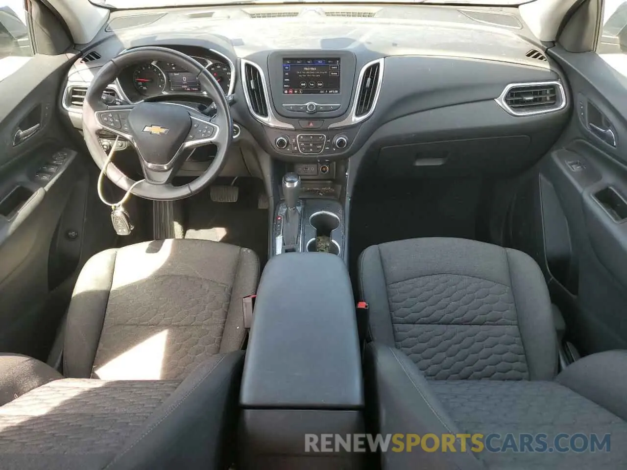 8 fotografías del automóvil dañado 2GNAXUEV2L6196781 CHEVROLET EQUINOX 2020