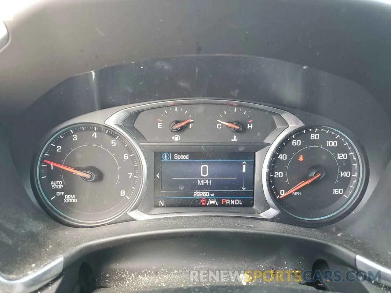 9 fotografías del automóvil dañado 2GNAXUEV2L6196781 CHEVROLET EQUINOX 2020