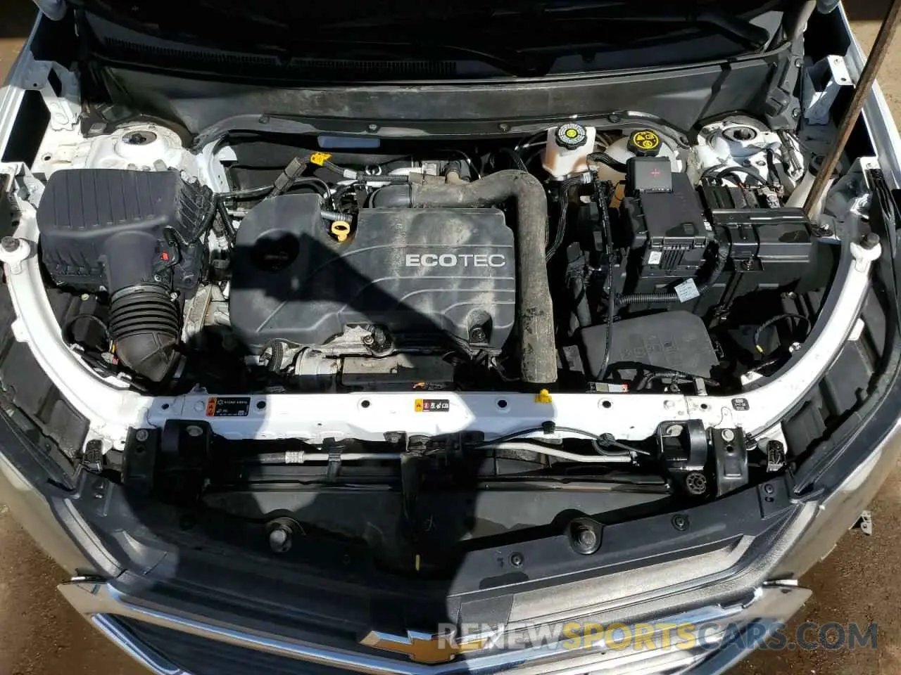 12 fotografías del automóvil dañado 2GNAXUEV2L6236308 CHEVROLET EQUINOX 2020