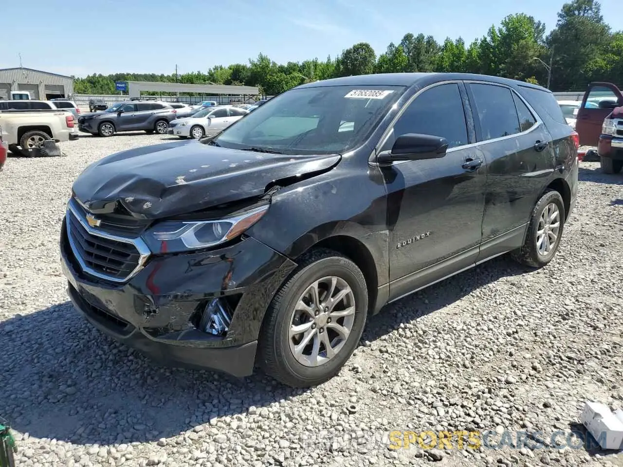 1 fotografías del automóvil dañado 2GNAXUEV2L6238589 CHEVROLET EQUINOX 2020