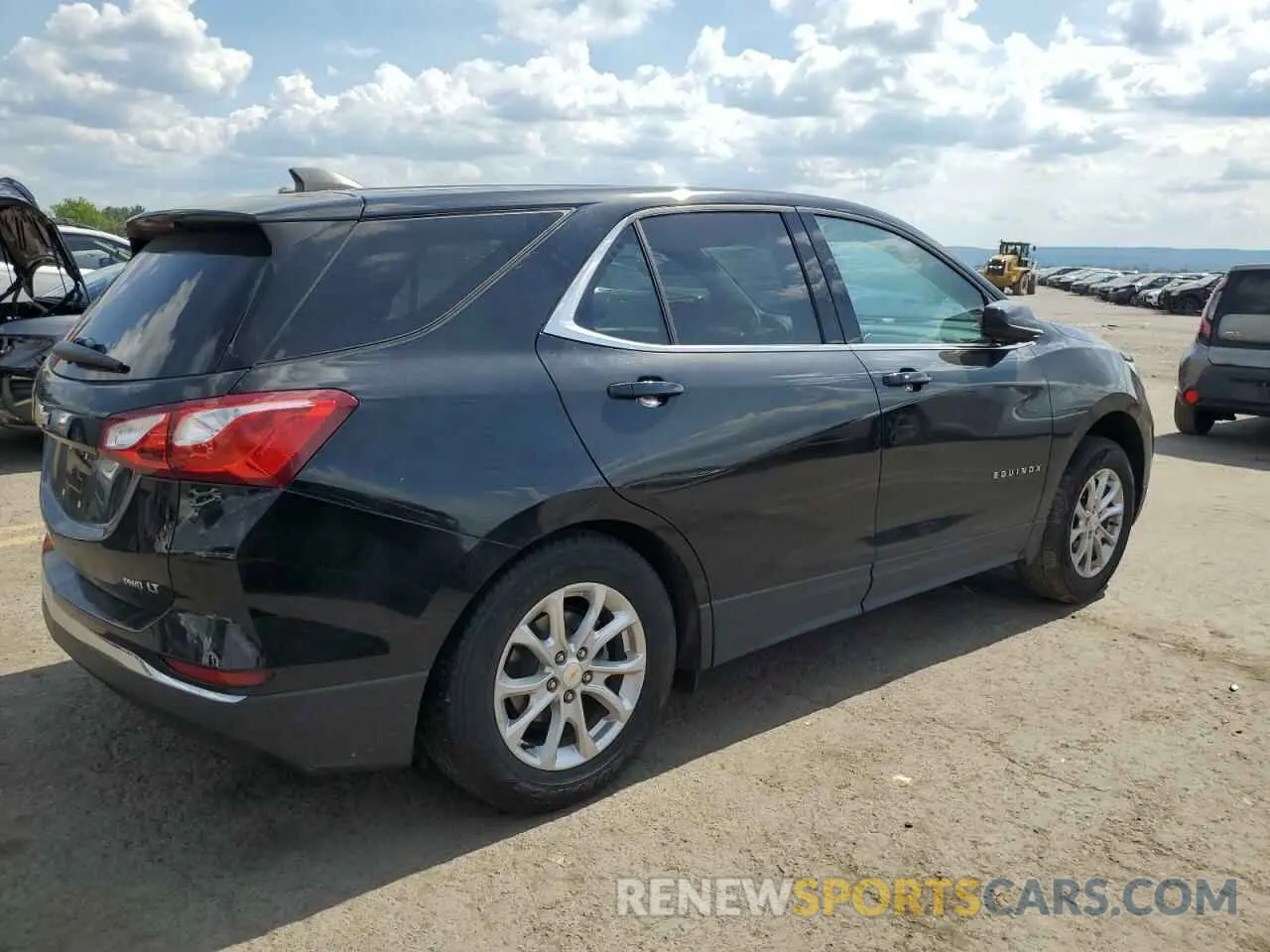 3 fotografías del automóvil dañado 2GNAXUEV2L6262004 CHEVROLET EQUINOX 2020