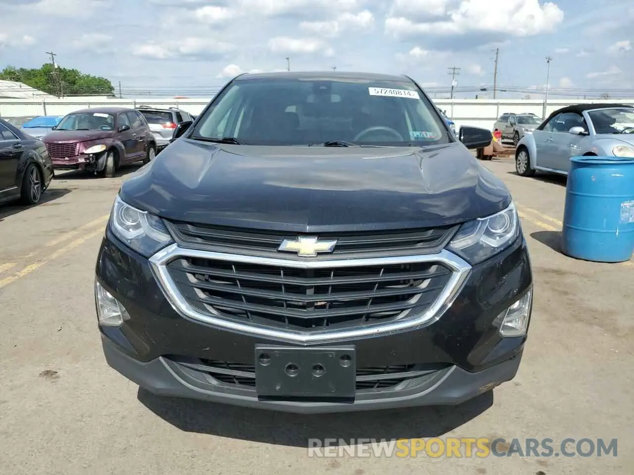 5 fotografías del automóvil dañado 2GNAXUEV2L6262004 CHEVROLET EQUINOX 2020