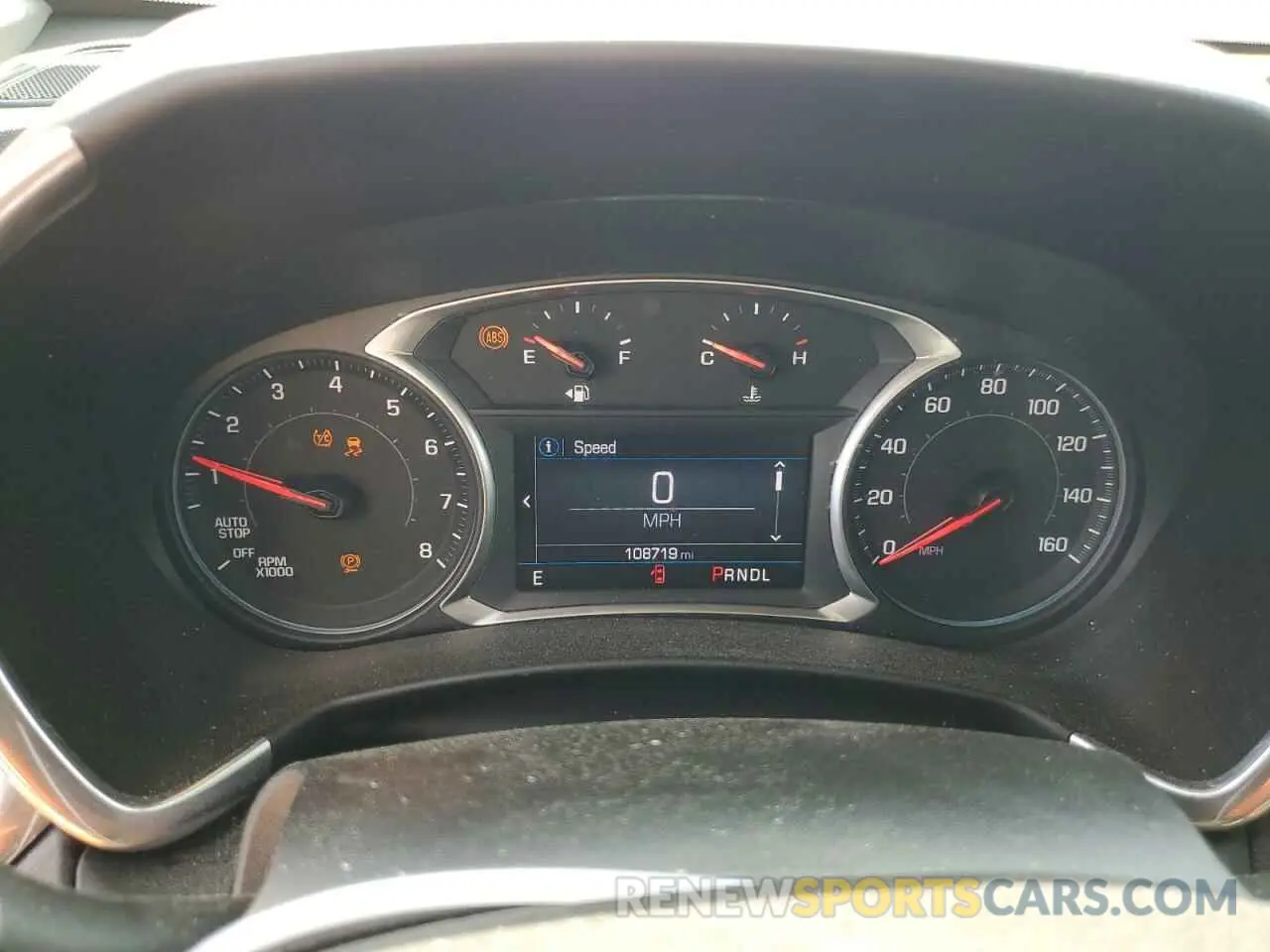 9 fotografías del automóvil dañado 2GNAXUEV2L6262004 CHEVROLET EQUINOX 2020