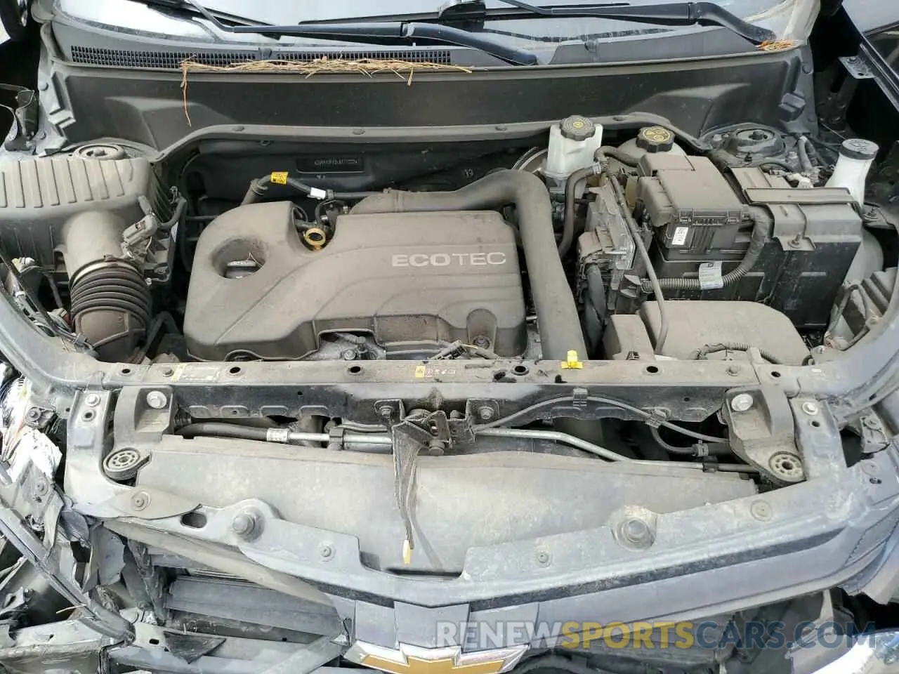 14 fotografías del automóvil dañado 2GNAXUEV3L6111222 CHEVROLET EQUINOX 2020