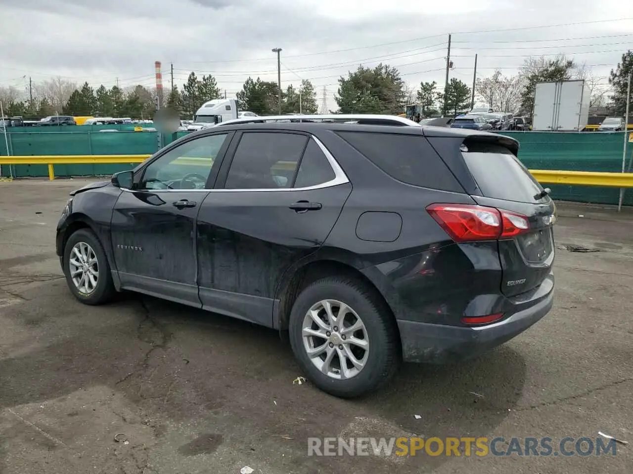 2 fotografías del automóvil dañado 2GNAXUEV3L6111222 CHEVROLET EQUINOX 2020