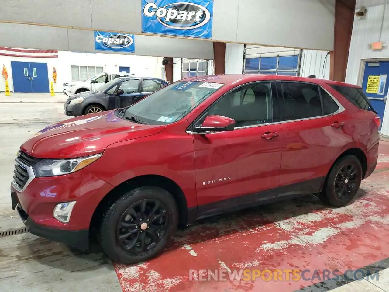 1 fotografías del automóvil dañado 2GNAXUEV4L6145489 CHEVROLET EQUINOX 2020