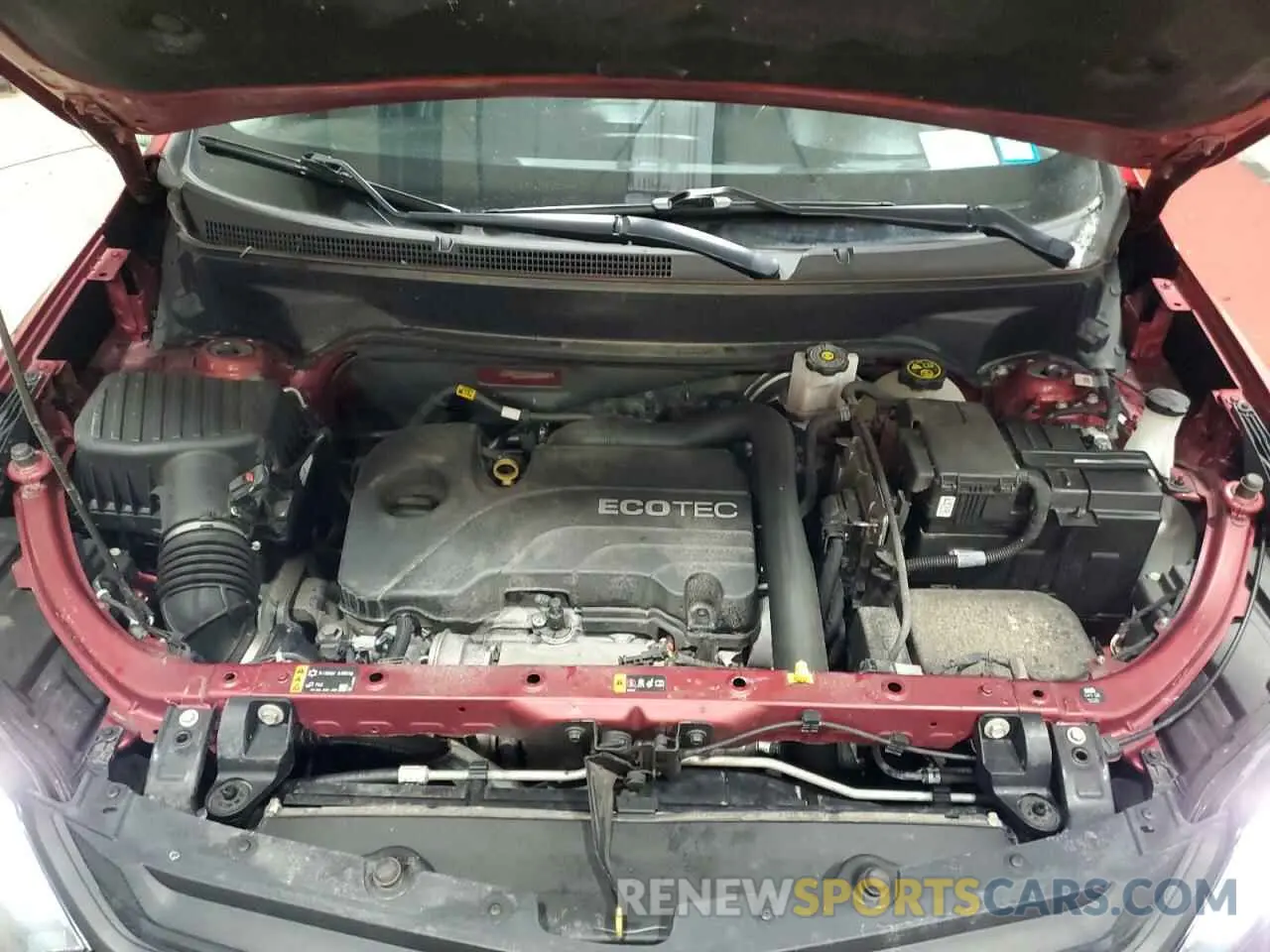 12 fotografías del automóvil dañado 2GNAXUEV4L6145489 CHEVROLET EQUINOX 2020