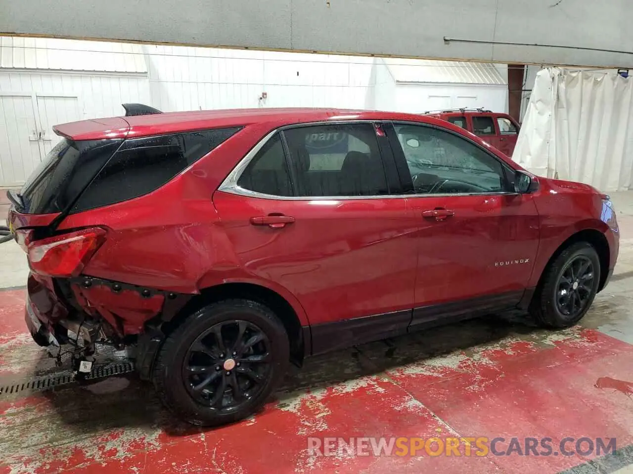 3 fotografías del automóvil dañado 2GNAXUEV4L6145489 CHEVROLET EQUINOX 2020