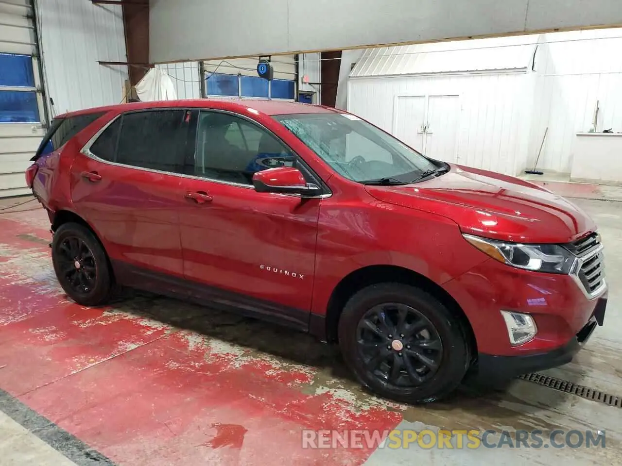 4 fotografías del automóvil dañado 2GNAXUEV4L6145489 CHEVROLET EQUINOX 2020