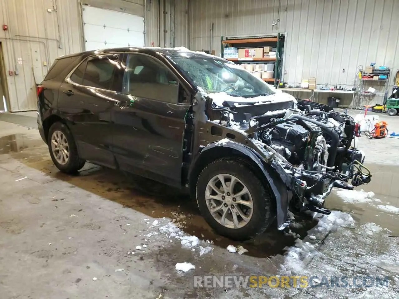 4 fotografías del automóvil dañado 2GNAXUEV4L6158114 CHEVROLET EQUINOX 2020