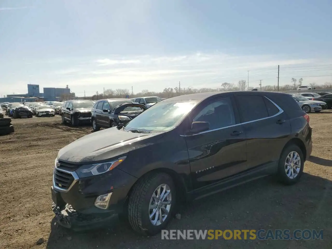 1 fotografías del automóvil dañado 2GNAXUEV4L6234852 CHEVROLET EQUINOX 2020
