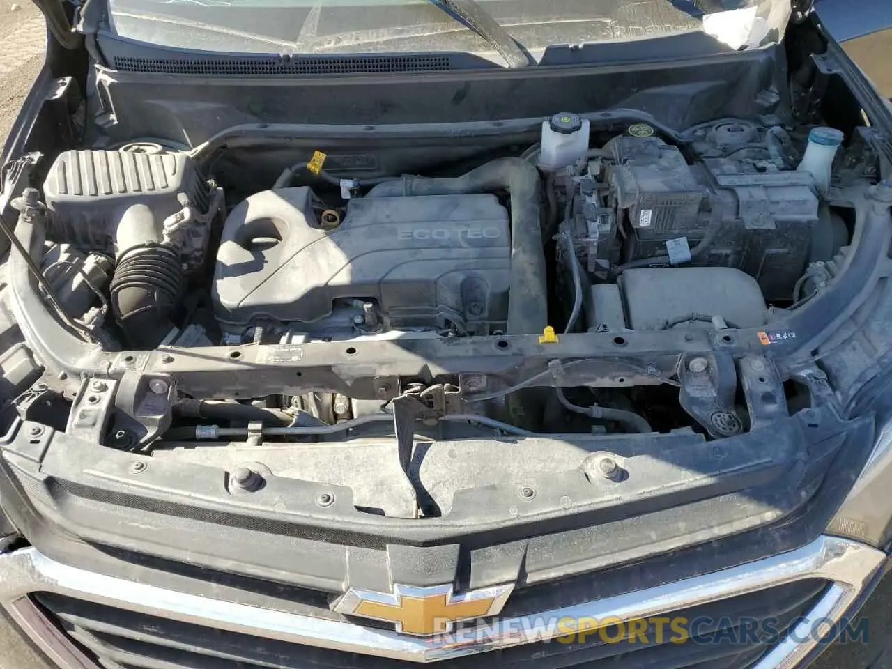 14 fotografías del automóvil dañado 2GNAXUEV4L6234852 CHEVROLET EQUINOX 2020