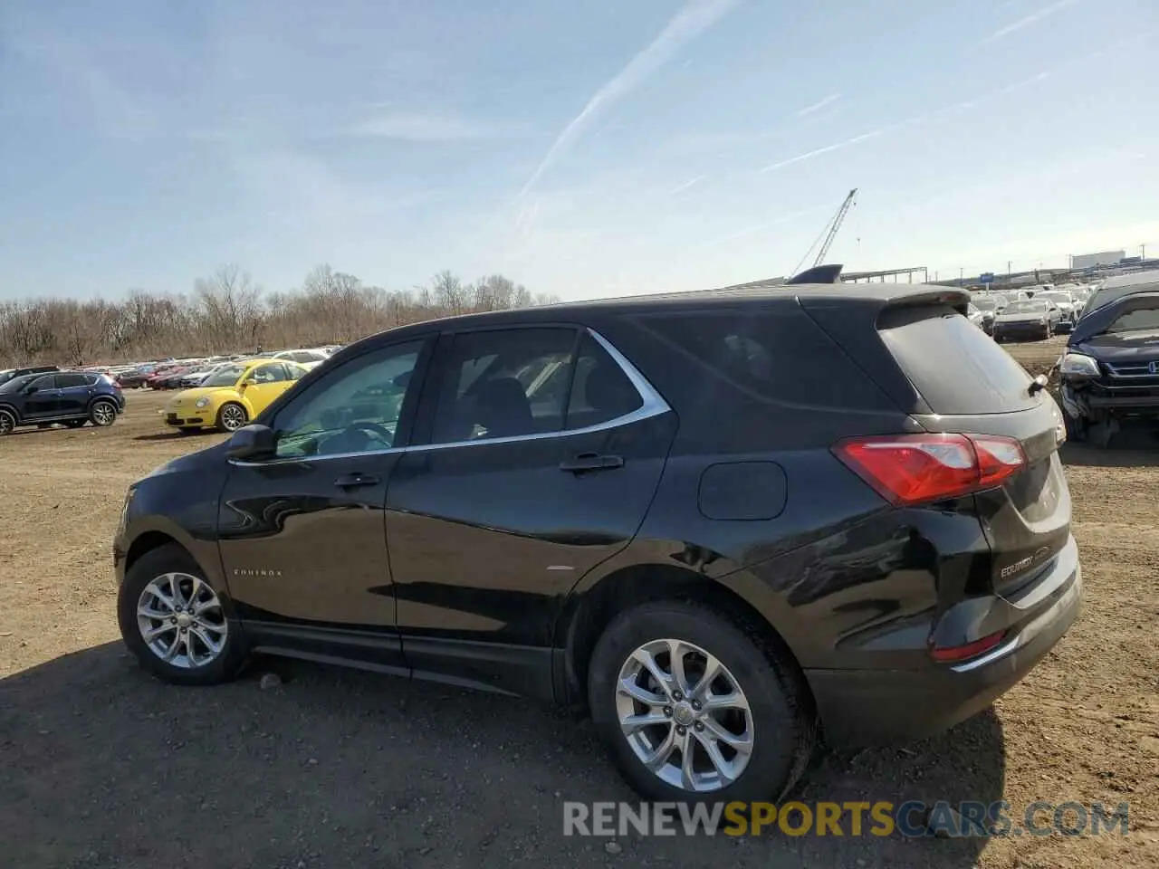2 fotografías del automóvil dañado 2GNAXUEV4L6234852 CHEVROLET EQUINOX 2020