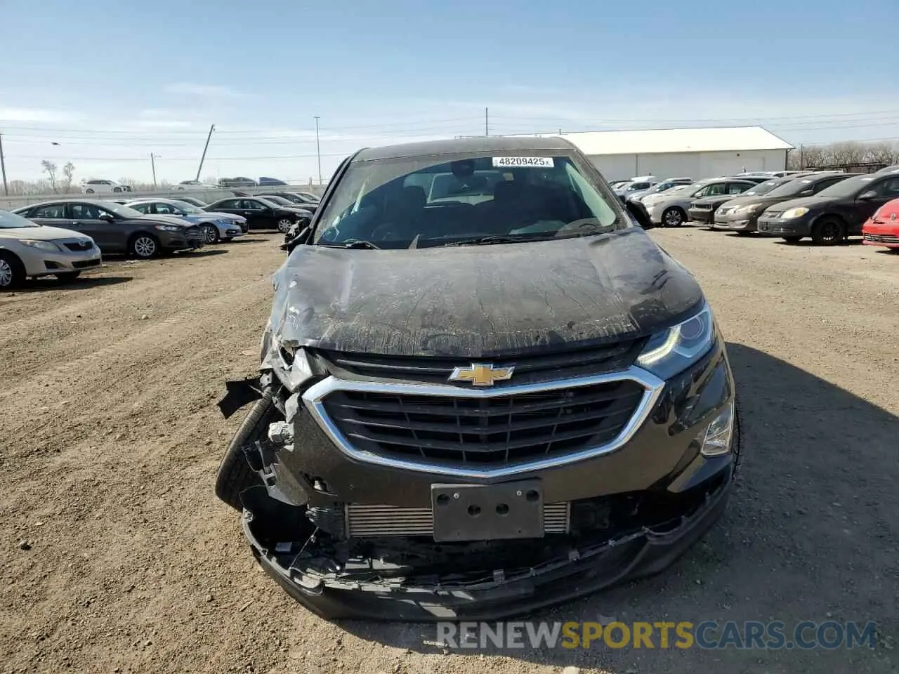 5 fotografías del automóvil dañado 2GNAXUEV4L6234852 CHEVROLET EQUINOX 2020