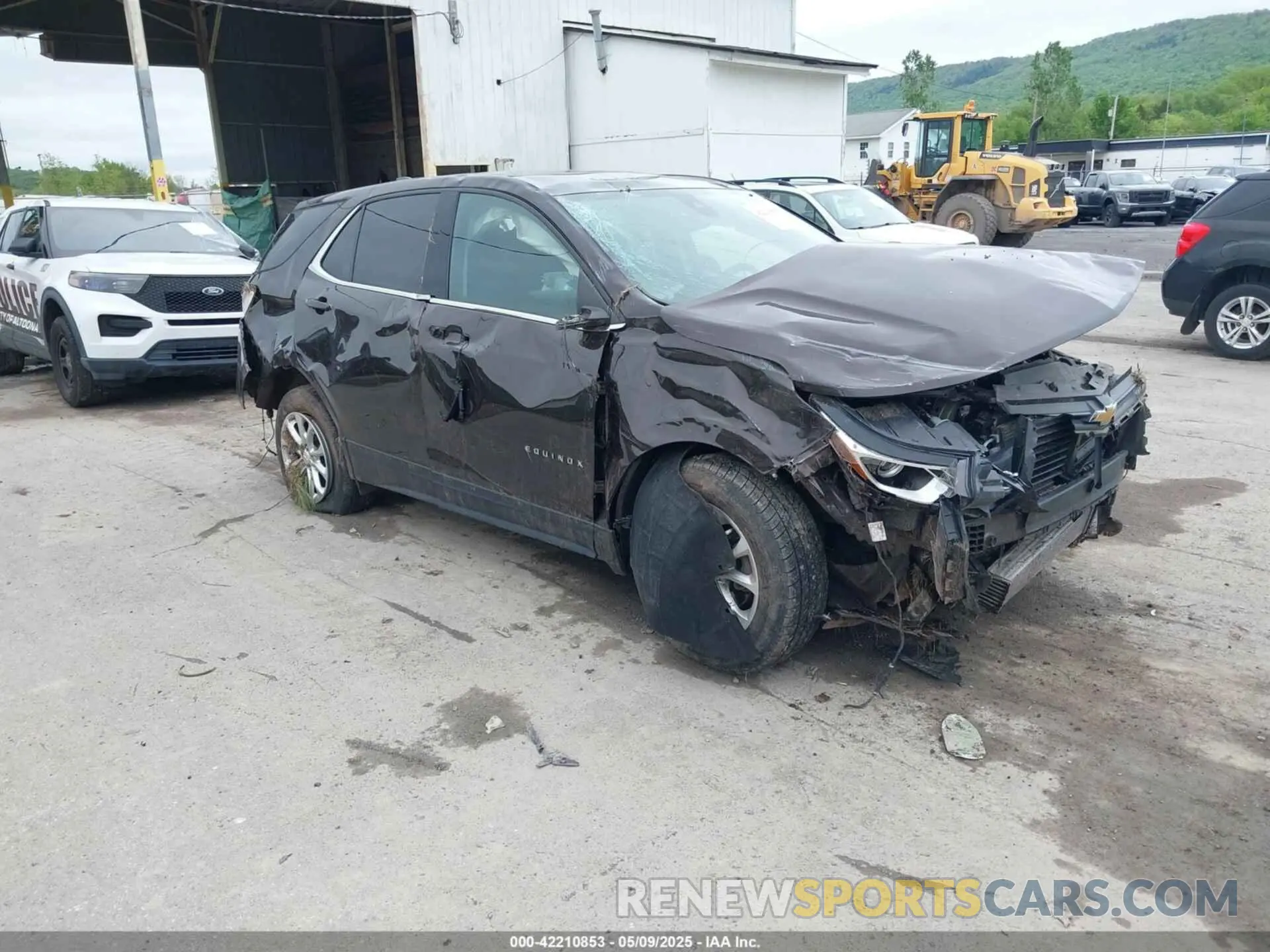 1 fotografías del automóvil dañado 2GNAXUEV4L6265275 CHEVROLET EQUINOX 2020