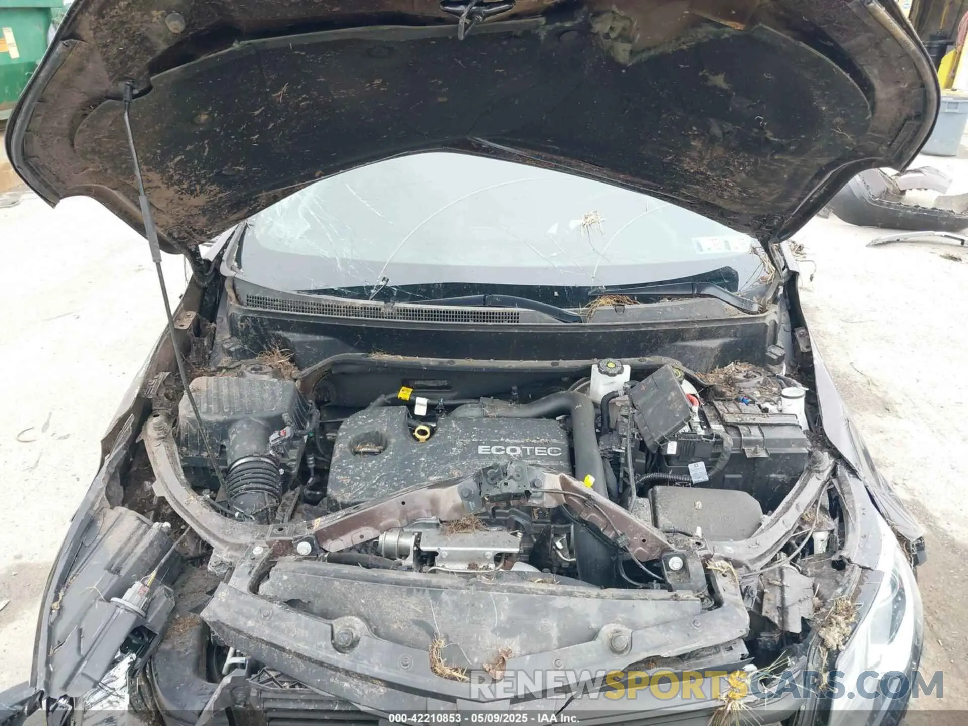 10 fotografías del automóvil dañado 2GNAXUEV4L6265275 CHEVROLET EQUINOX 2020