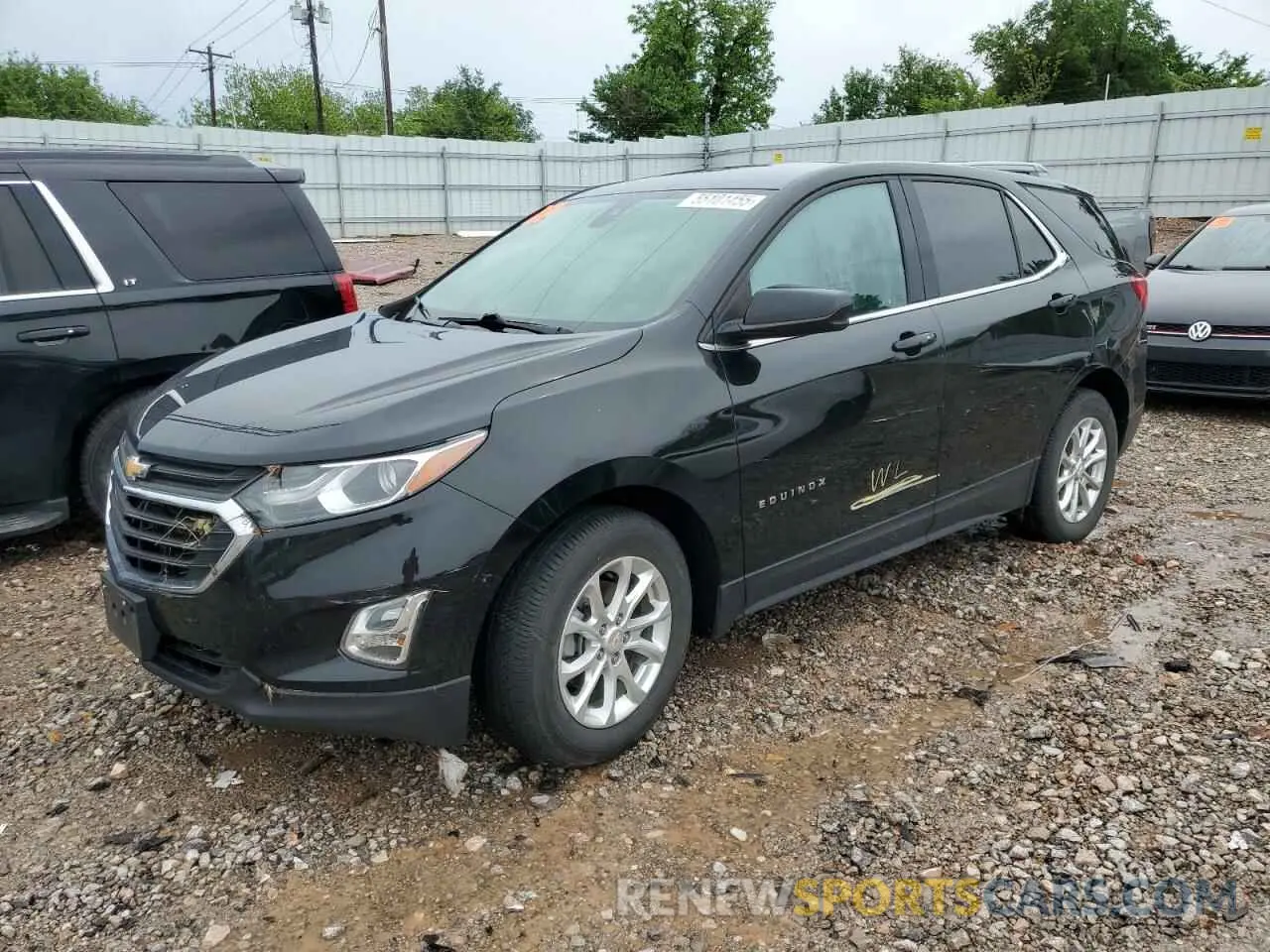 1 fotografías del automóvil dañado 2GNAXUEV5L6152483 CHEVROLET EQUINOX 2020