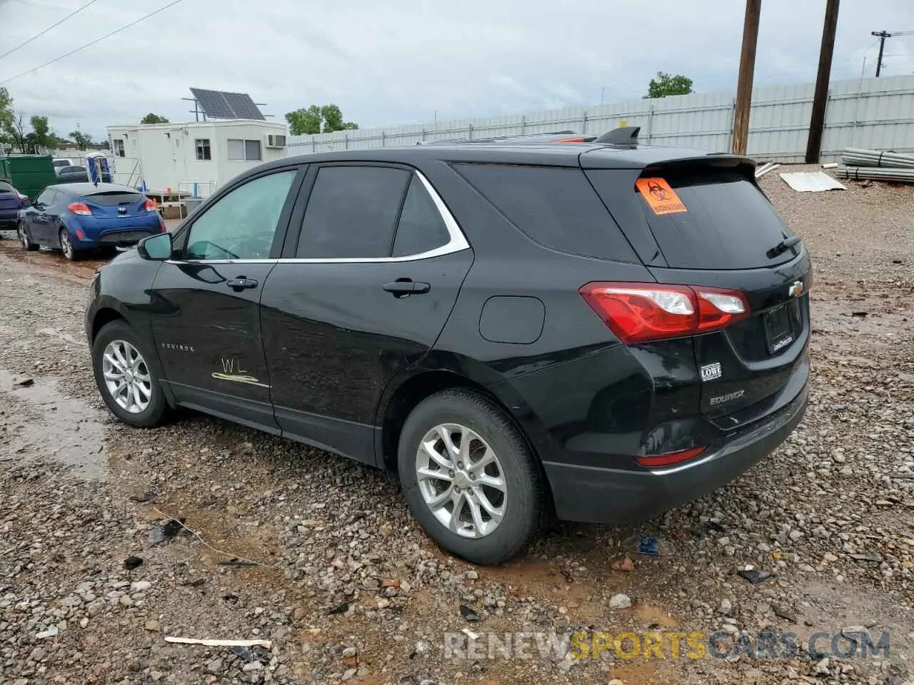 2 fotografías del automóvil dañado 2GNAXUEV5L6152483 CHEVROLET EQUINOX 2020