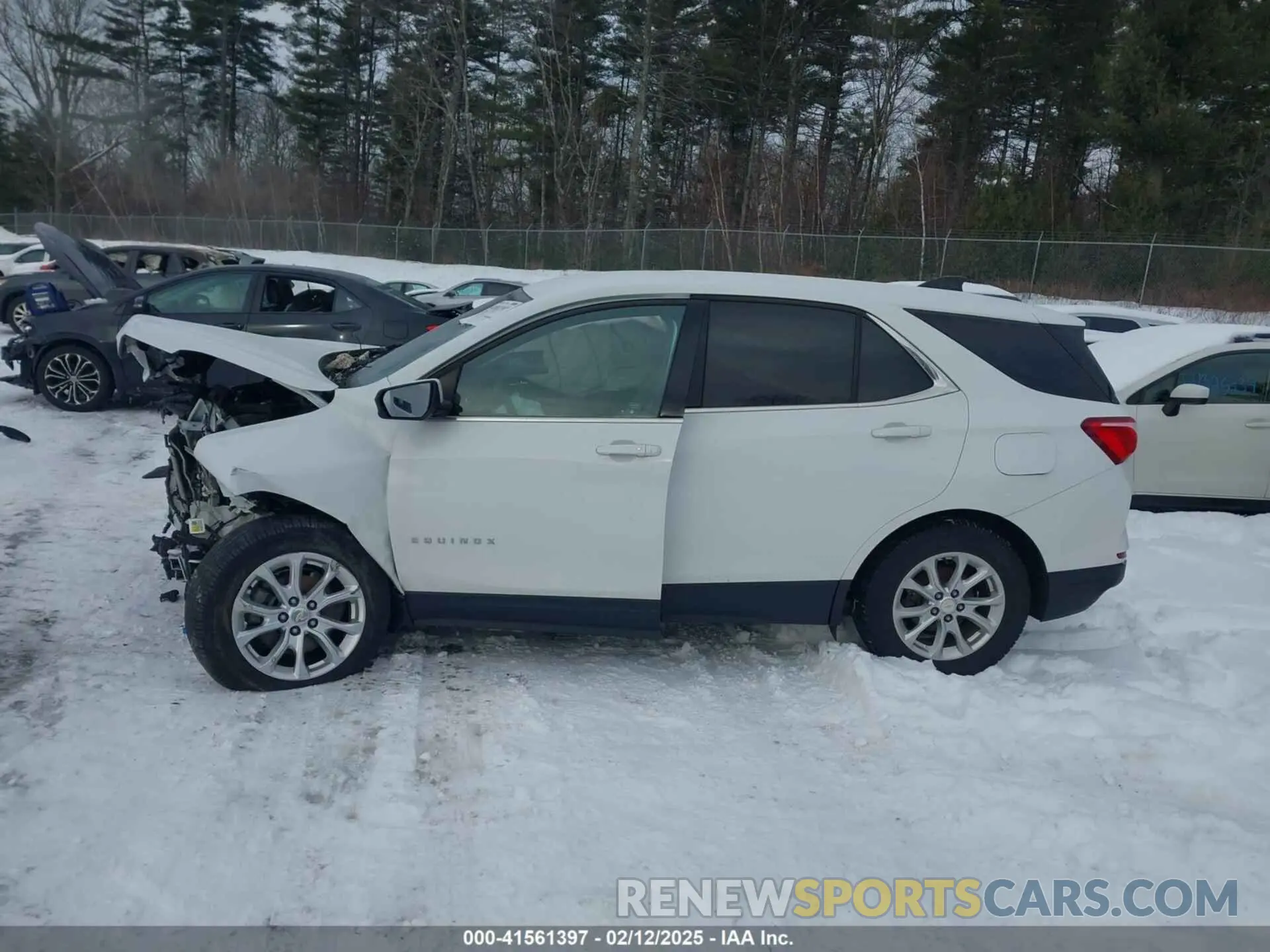 15 fotografías del automóvil dañado 2GNAXUEV5L6154590 CHEVROLET EQUINOX 2020