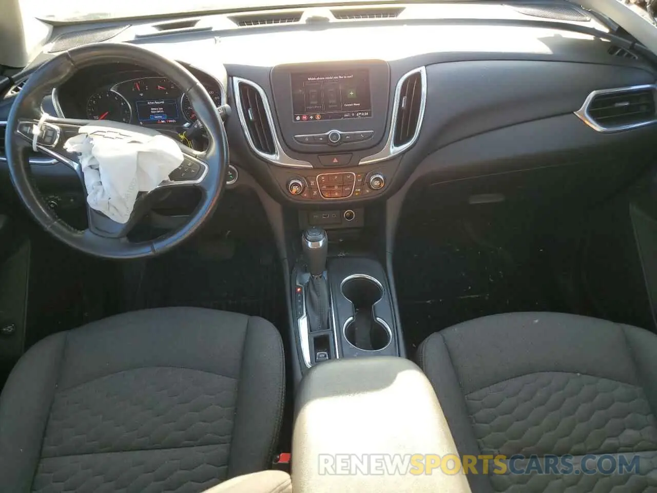 8 fotografías del automóvil dañado 2GNAXUEV5L6172524 CHEVROLET EQUINOX 2020