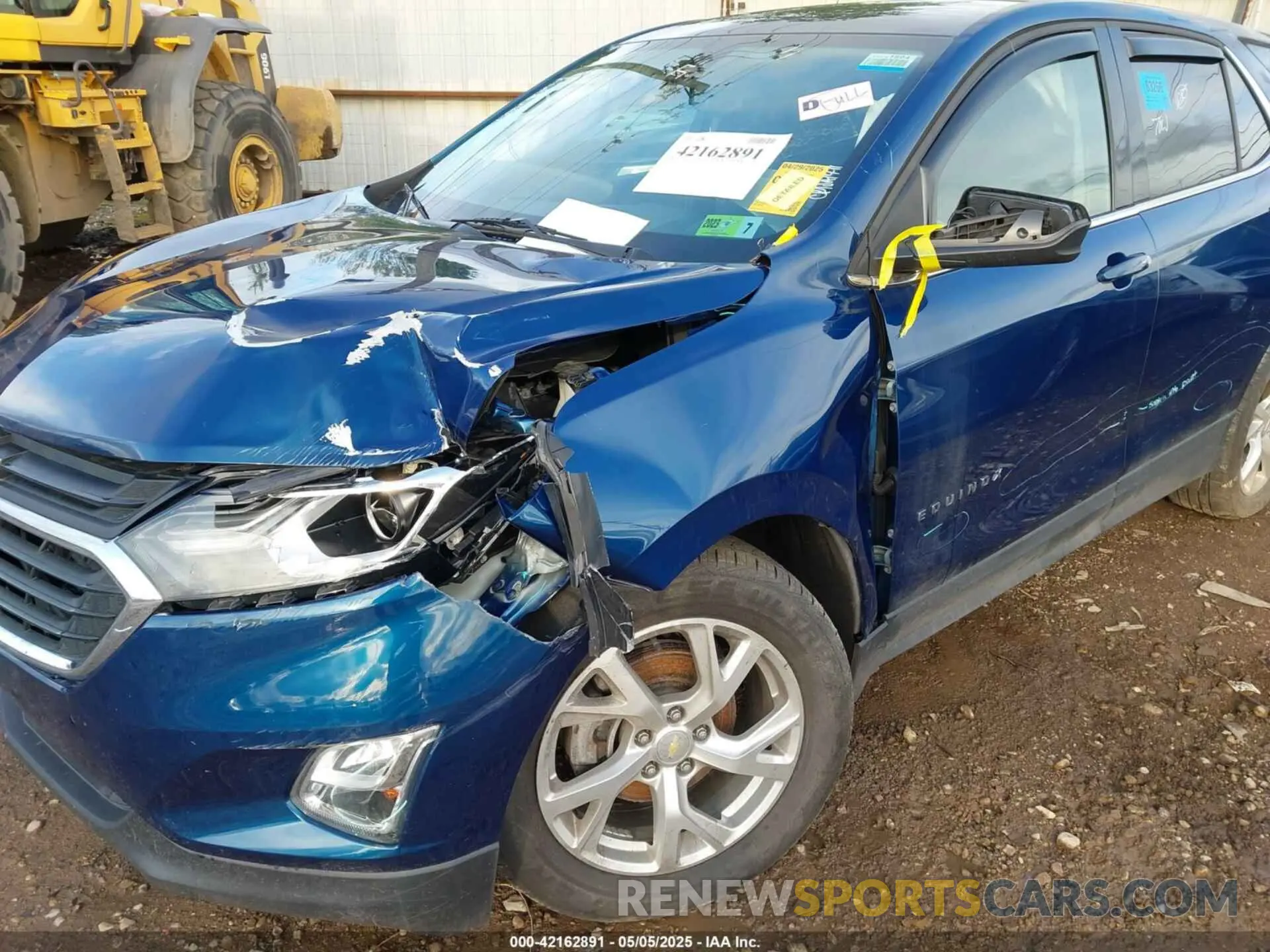 6 fotografías del automóvil dañado 2GNAXUEV5L6173091 CHEVROLET EQUINOX 2020
