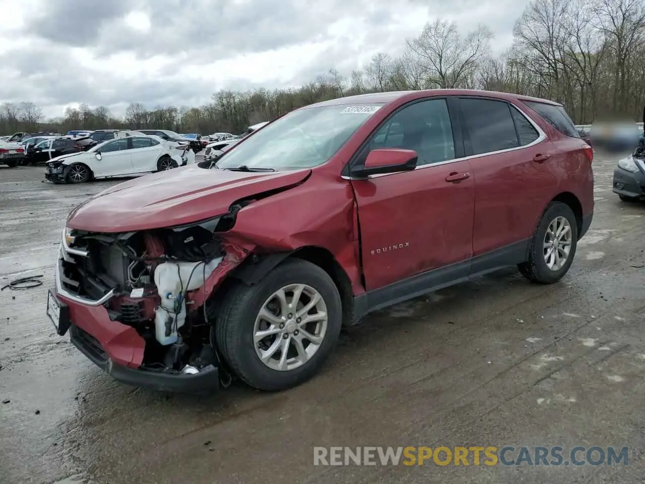 1 fotografías del automóvil dañado 2GNAXUEV5L6201522 CHEVROLET EQUINOX 2020