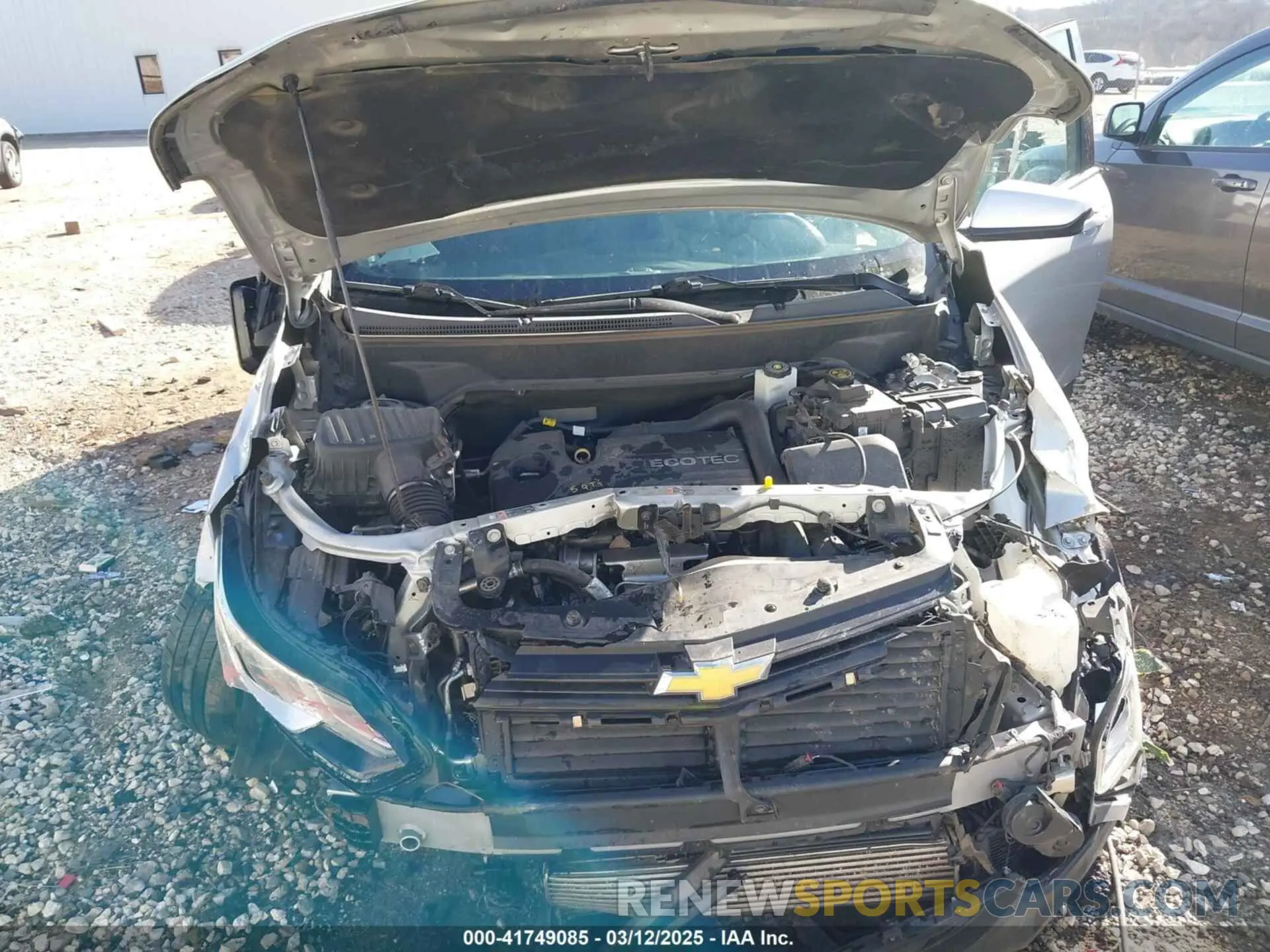 10 fotografías del automóvil dañado 2GNAXUEV5L6205134 CHEVROLET EQUINOX 2020