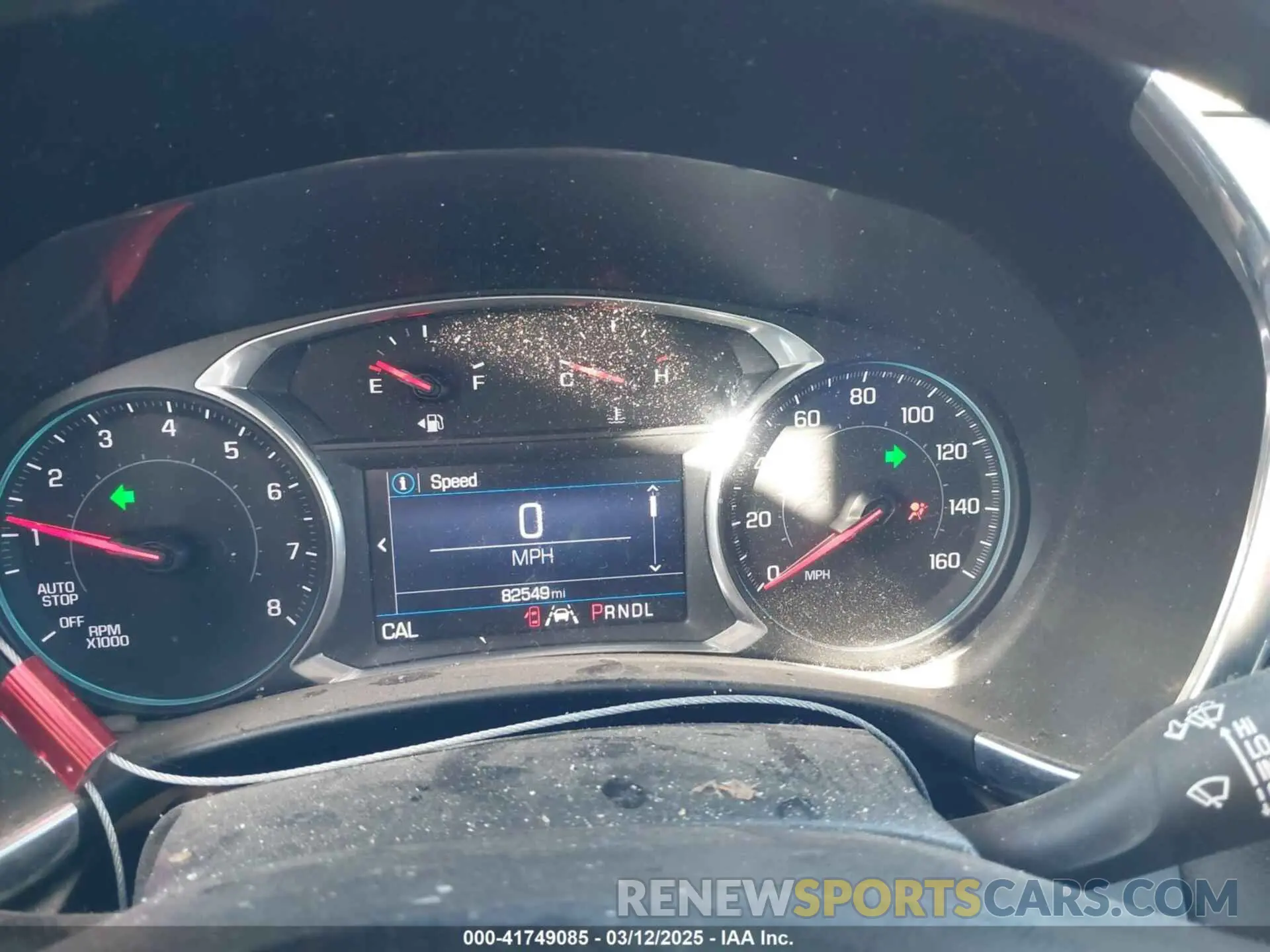 7 fotografías del automóvil dañado 2GNAXUEV5L6205134 CHEVROLET EQUINOX 2020