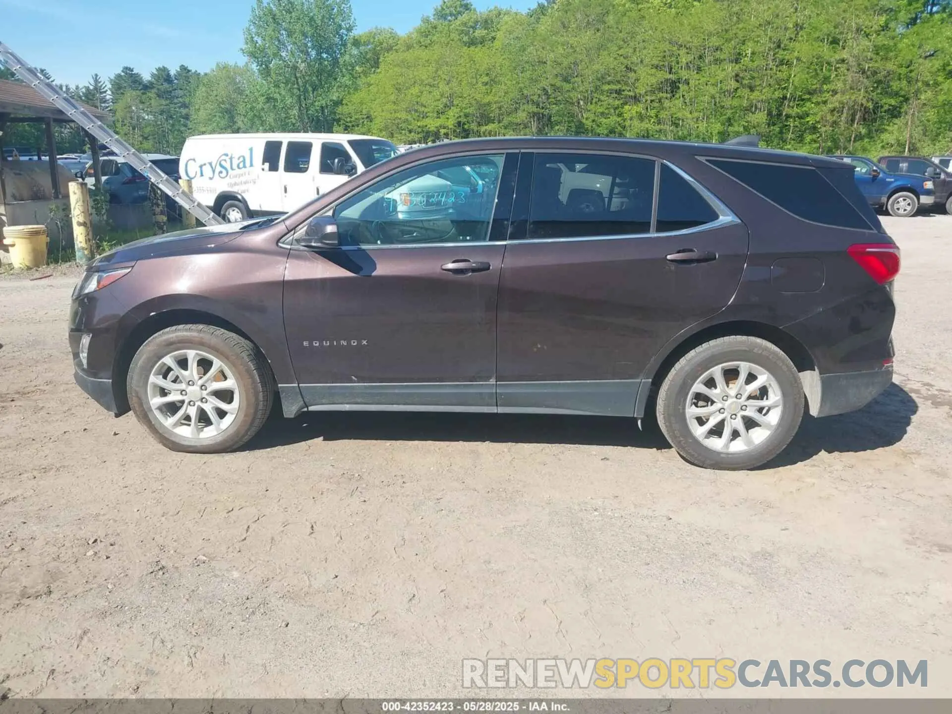 14 fotografías del automóvil dañado 2GNAXUEV6L6109805 CHEVROLET EQUINOX 2020