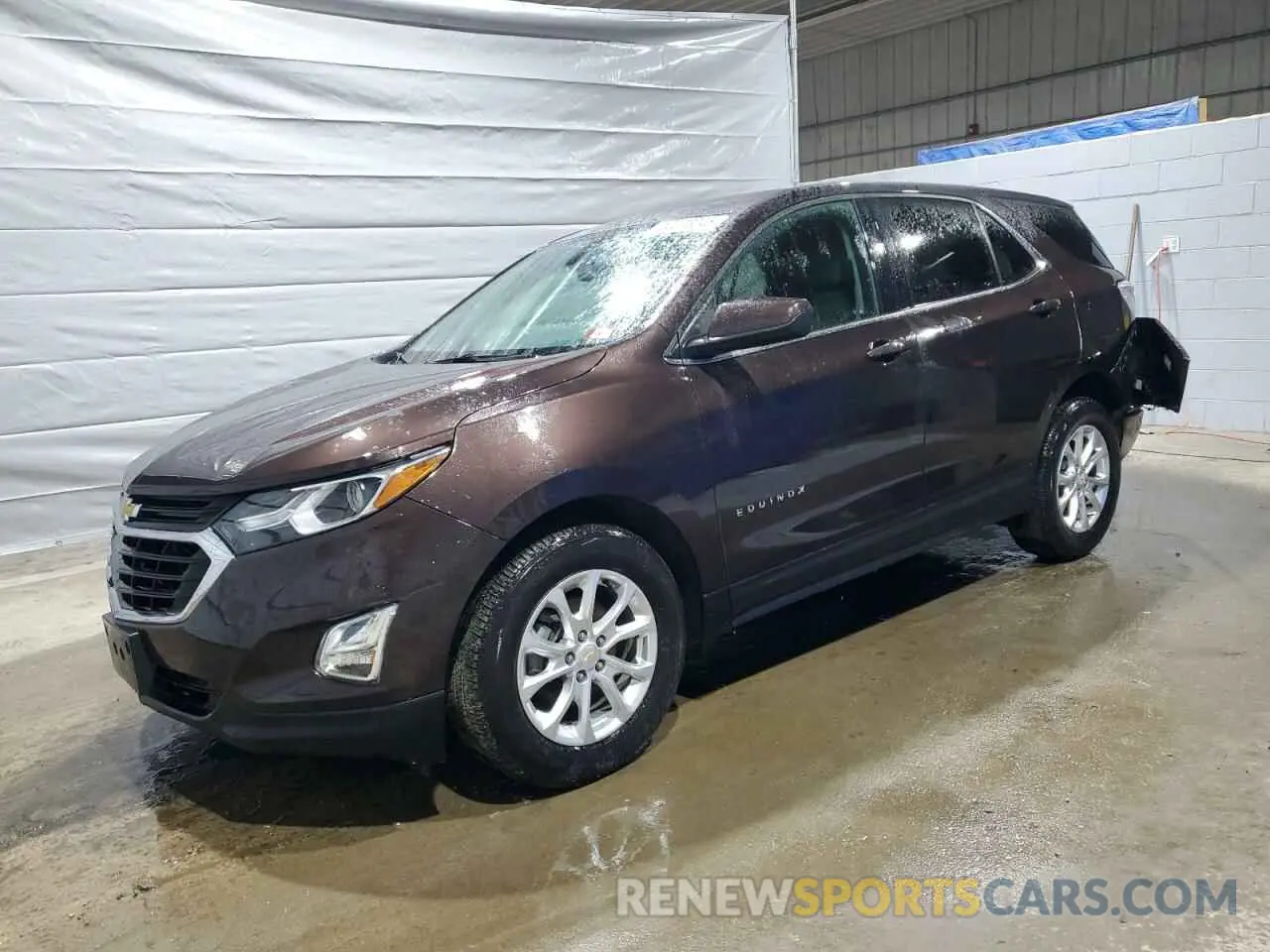 1 fotografías del automóvil dañado 2GNAXUEV6L6229118 CHEVROLET EQUINOX 2020