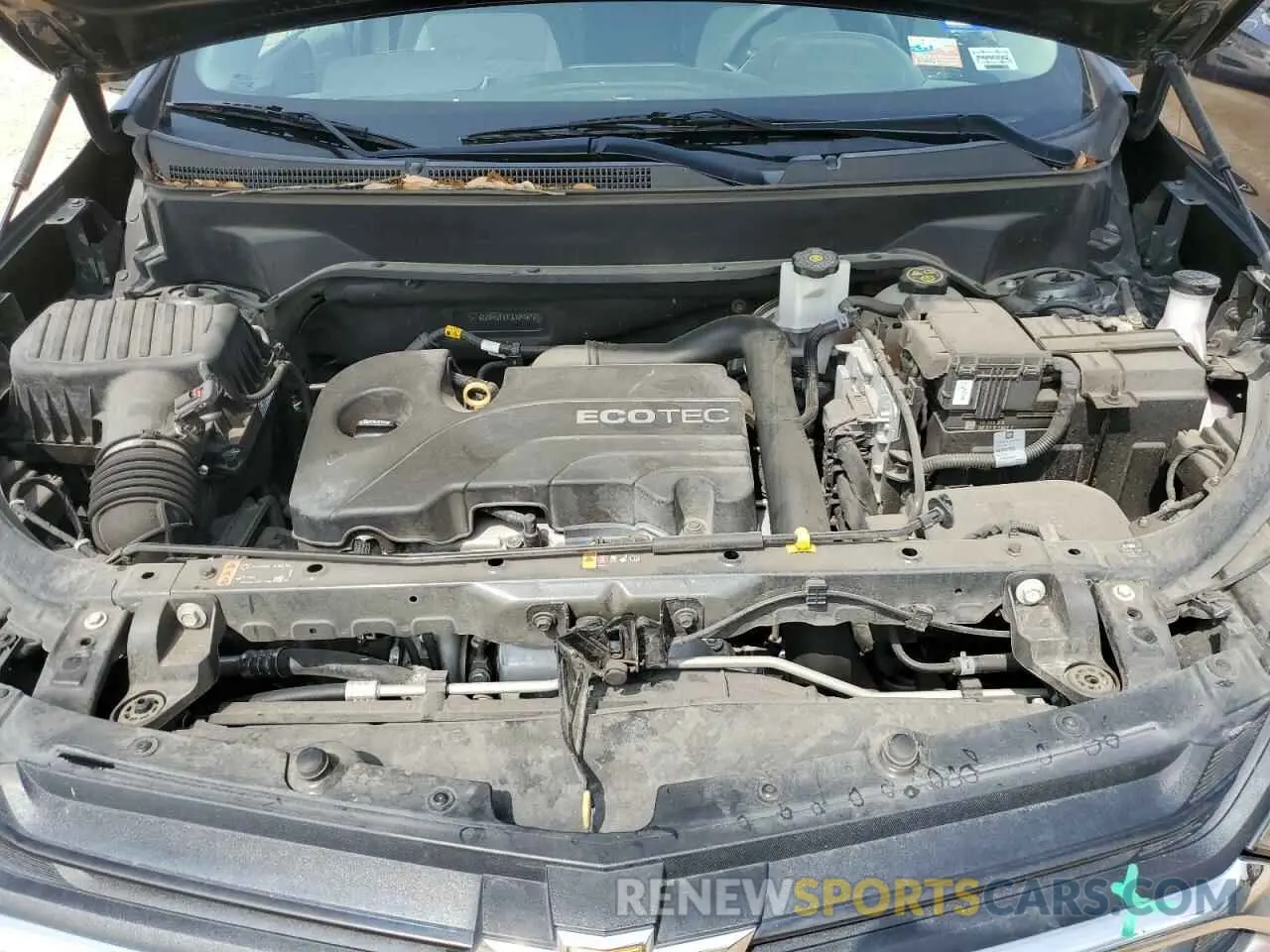 11 fotografías del automóvil dañado 2GNAXUEV7L6109361 CHEVROLET EQUINOX 2020