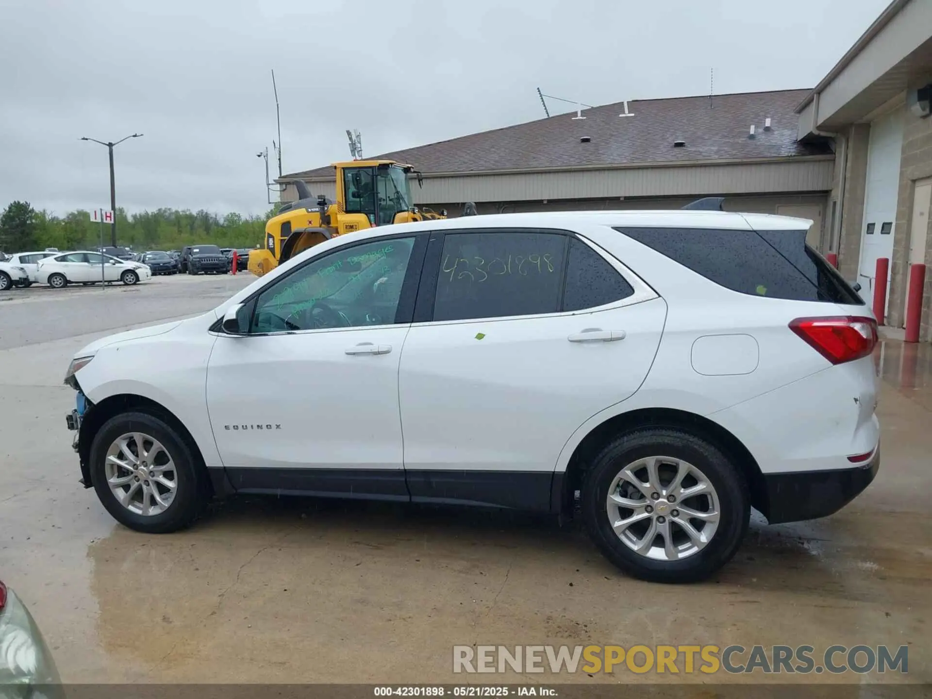 14 fotografías del automóvil dañado 2GNAXUEV7L6120702 CHEVROLET EQUINOX 2020