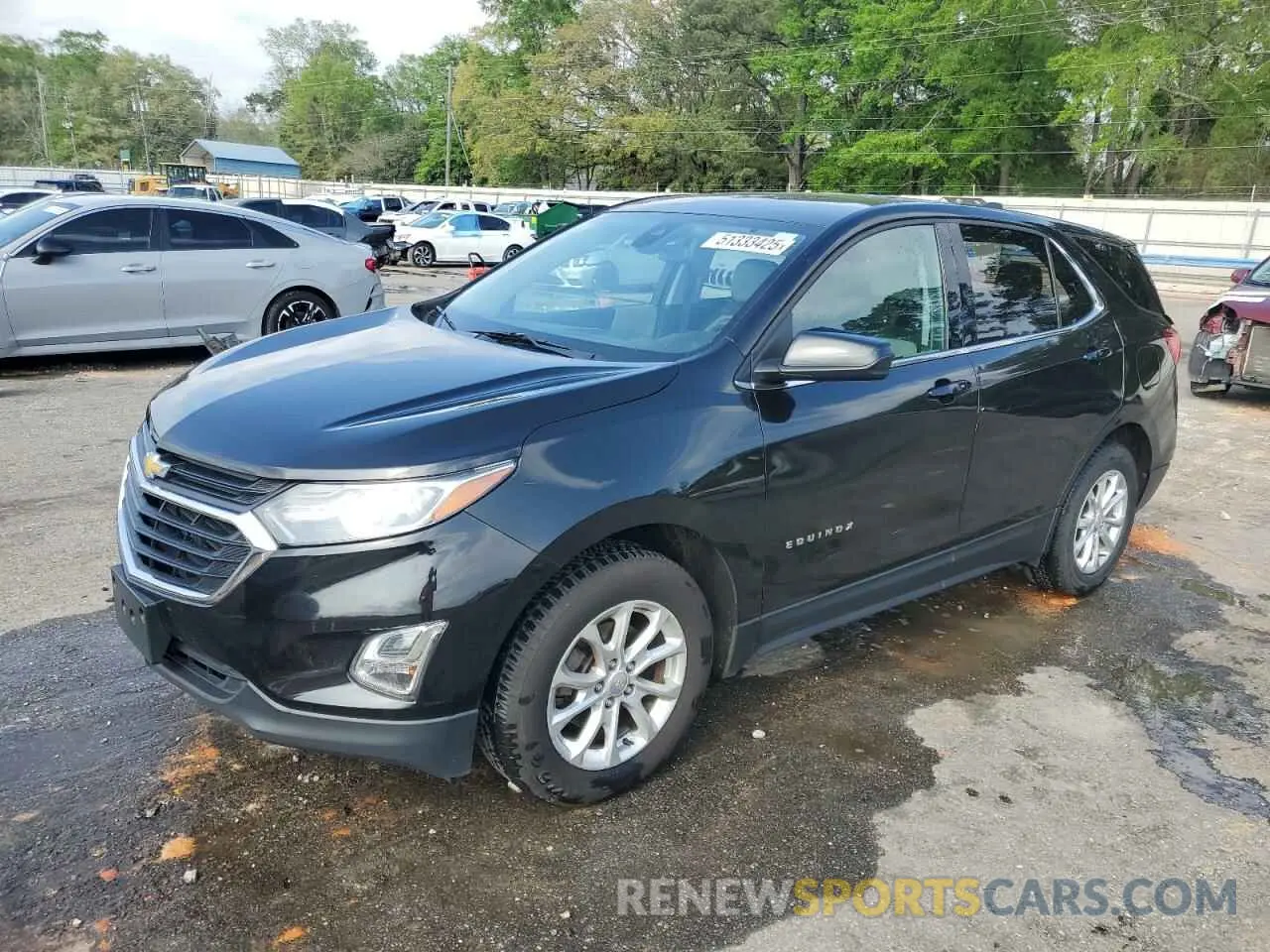 1 fotografías del automóvil dañado 2GNAXUEV7L6200940 CHEVROLET EQUINOX 2020