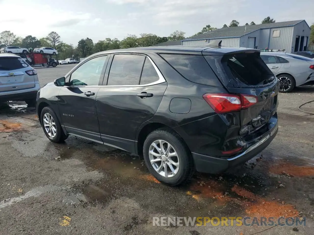 2 fotografías del automóvil dañado 2GNAXUEV7L6200940 CHEVROLET EQUINOX 2020