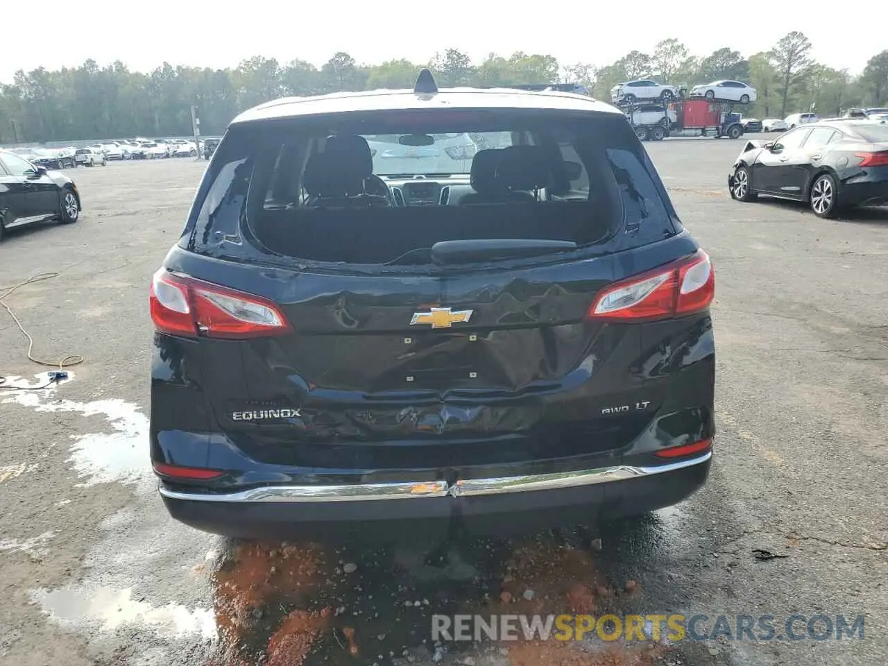 6 fotografías del automóvil dañado 2GNAXUEV7L6200940 CHEVROLET EQUINOX 2020