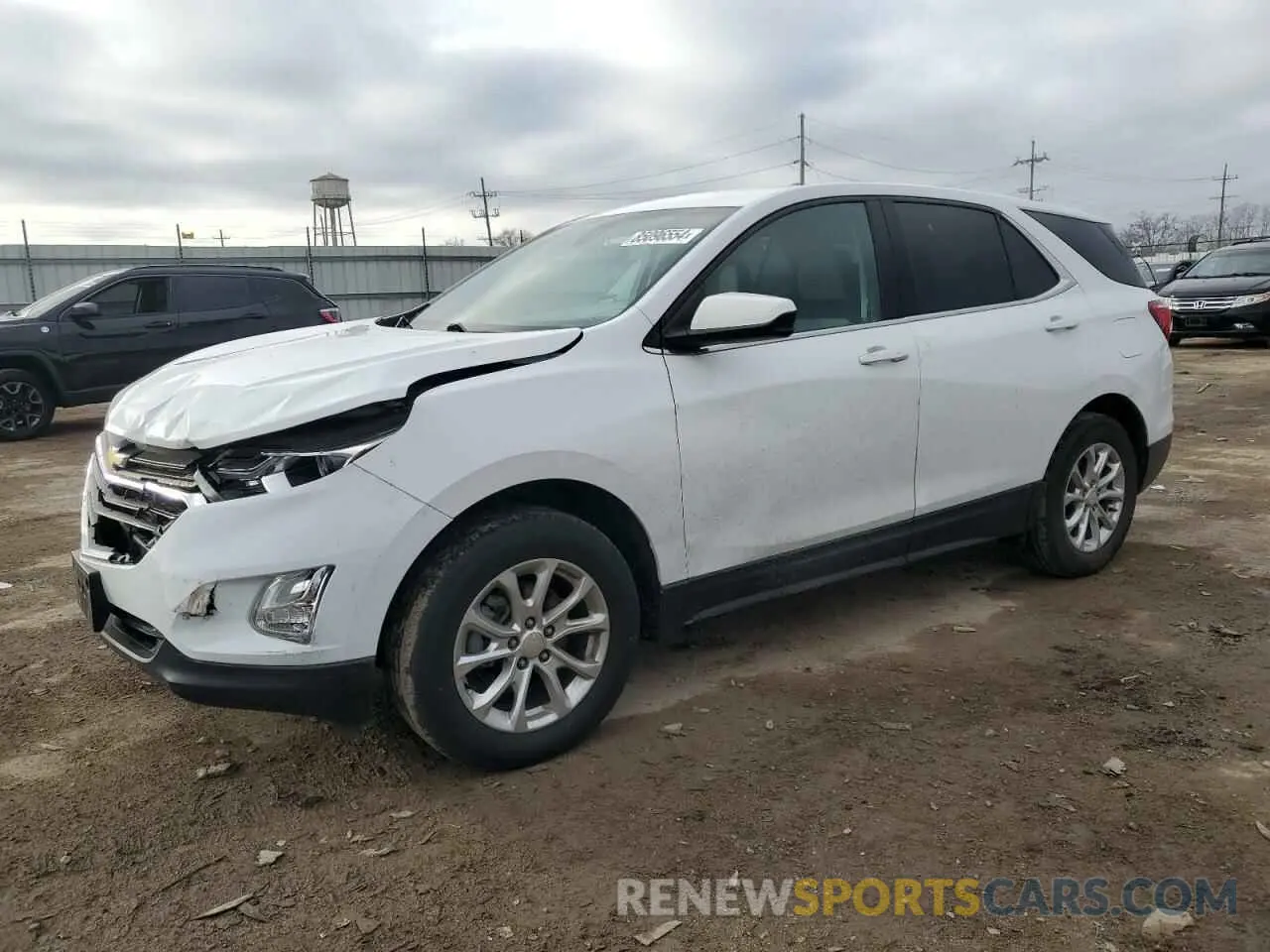 1 fotografías del automóvil dañado 2GNAXUEV7L6202333 CHEVROLET EQUINOX 2020