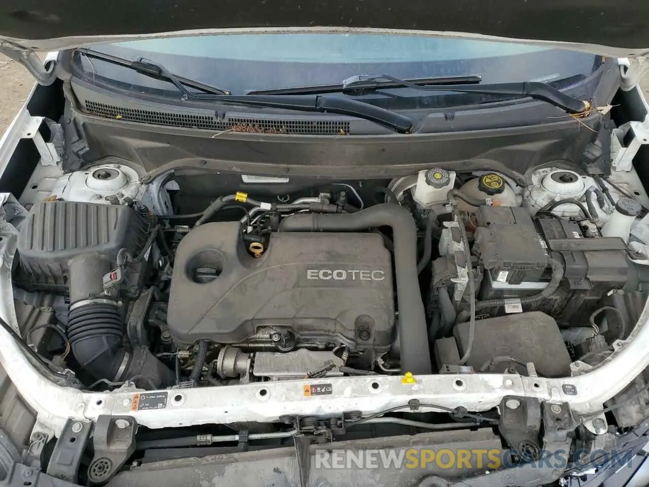12 fotografías del automóvil dañado 2GNAXUEV7L6202333 CHEVROLET EQUINOX 2020