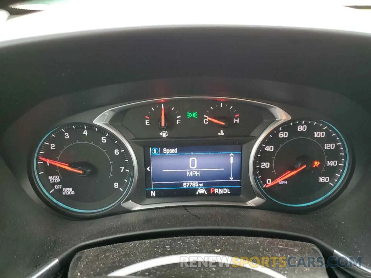 9 fotografías del automóvil dañado 2GNAXUEV7L6202333 CHEVROLET EQUINOX 2020