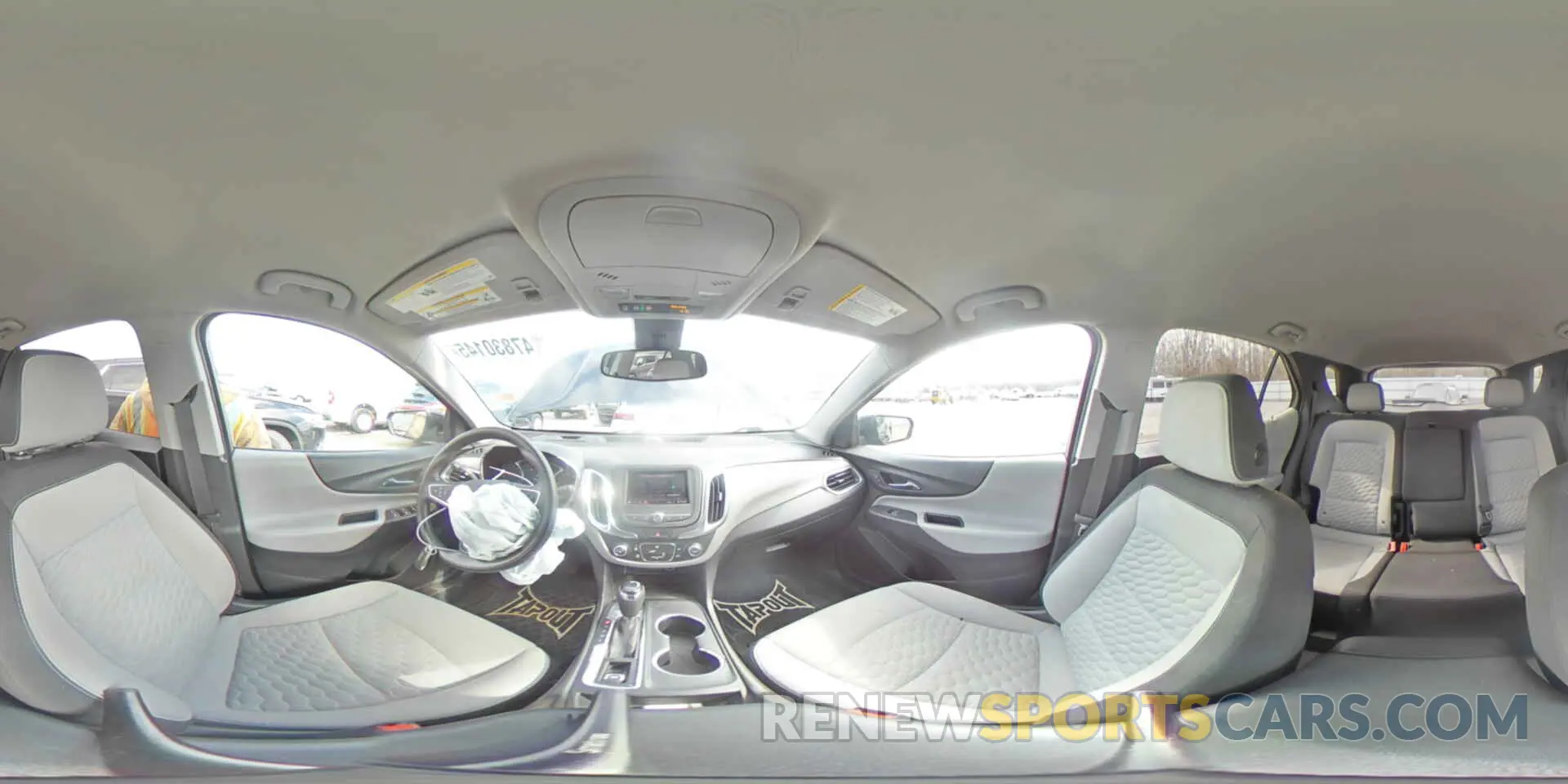 14 fotografías del automóvil dañado 2GNAXUEV7L6203272 CHEVROLET EQUINOX 2020