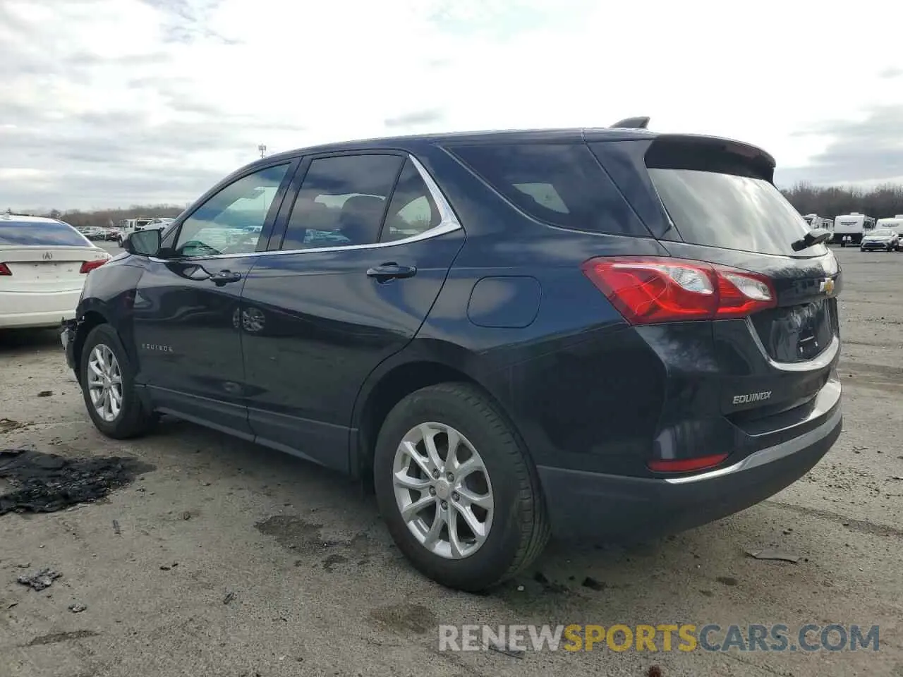 2 fotografías del automóvil dañado 2GNAXUEV7L6203272 CHEVROLET EQUINOX 2020