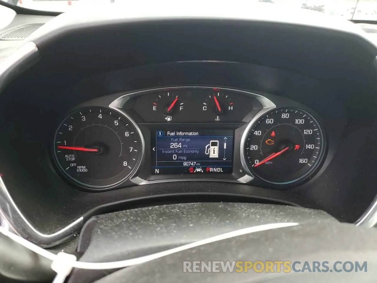 9 fotografías del automóvil dañado 2GNAXUEV7L6203272 CHEVROLET EQUINOX 2020