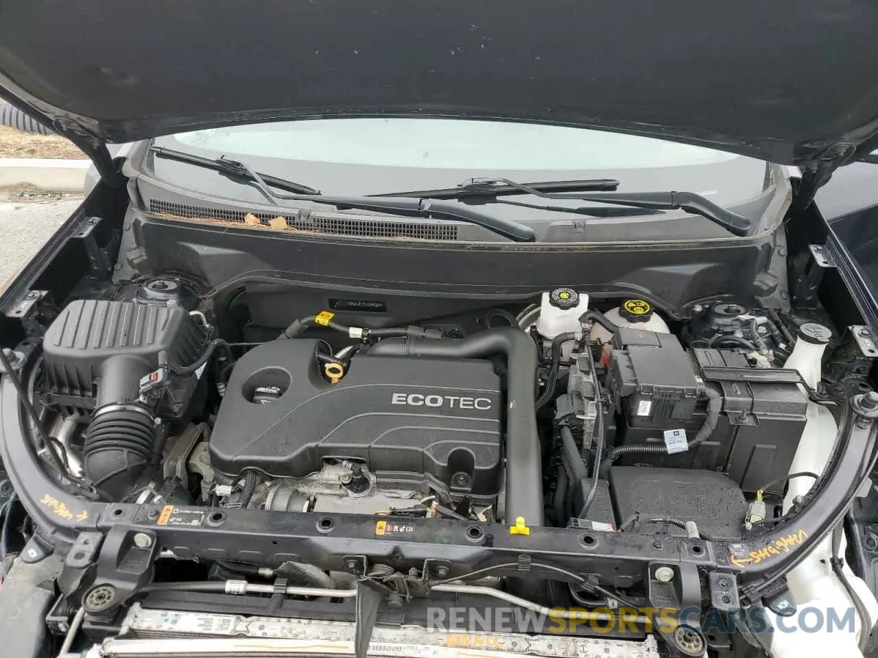 12 fotografías del automóvil dañado 2GNAXUEV7L6244324 CHEVROLET EQUINOX 2020