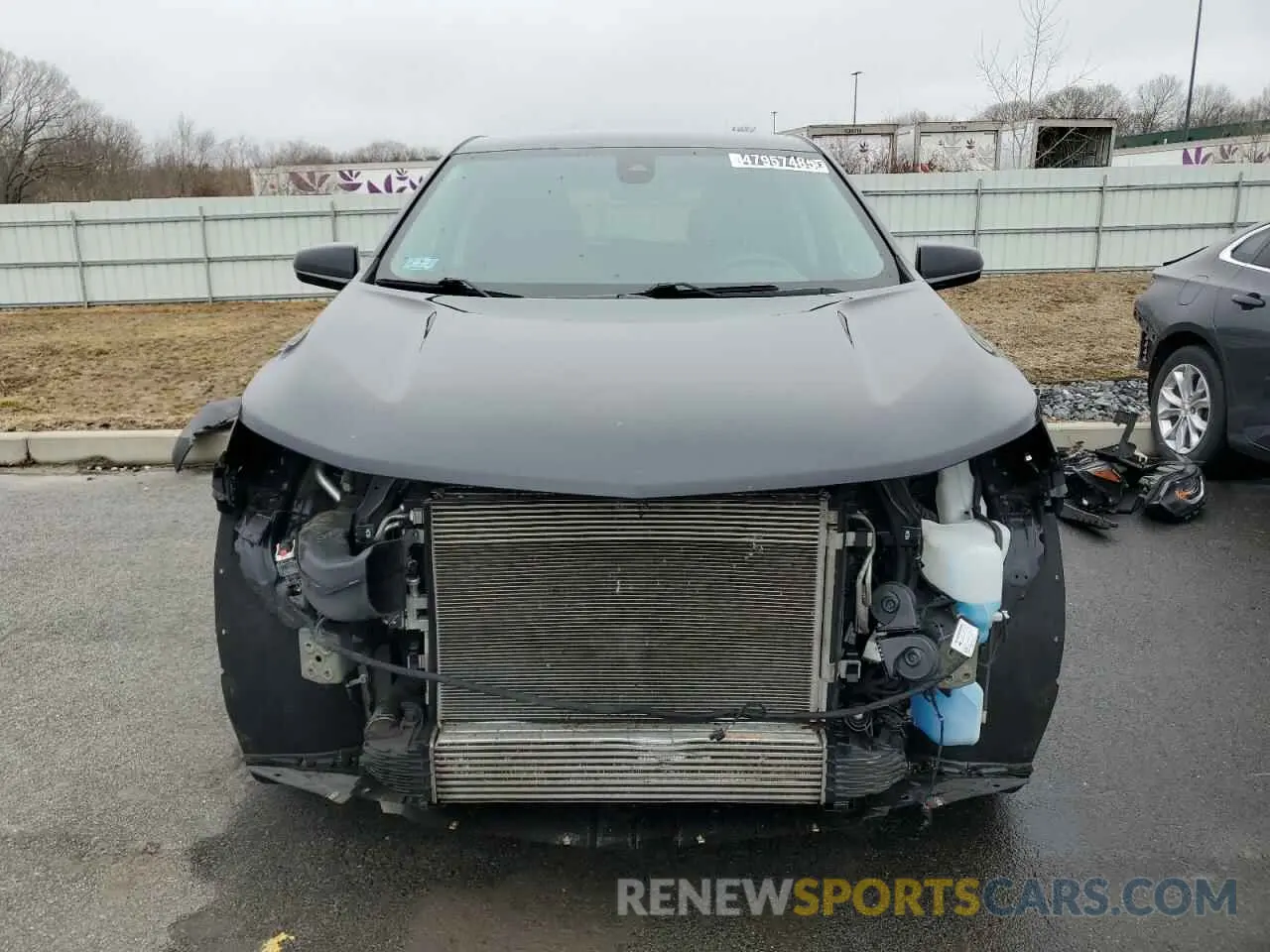 5 fotografías del automóvil dañado 2GNAXUEV7L6244324 CHEVROLET EQUINOX 2020